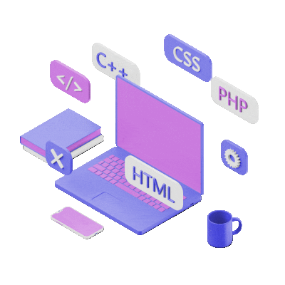 Gif a person programming